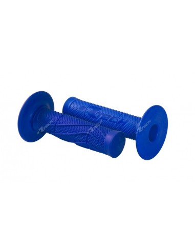 RACETECH Wave Grips Half Waffle Blue