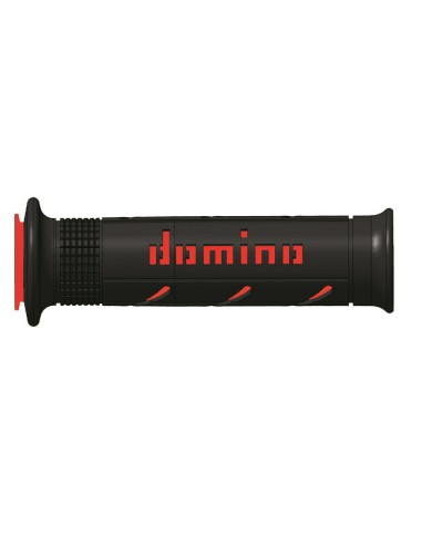 Mânere DOMINO A250 Road Racing Dual Compound No Waffle Black & Red