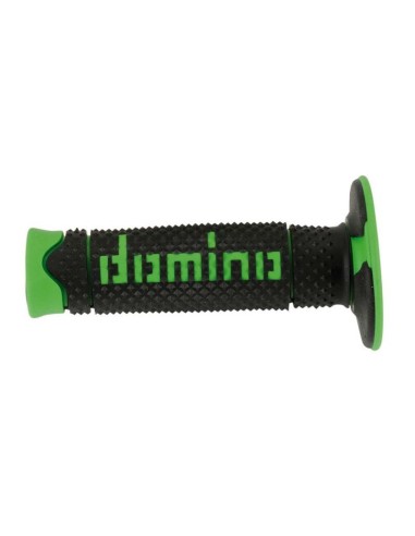 Manere duble compuse off-road DOMINO A260 Full Diamond Black & Green