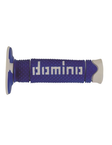 Manere duble compuse off-road DOMINO A260 Full Diamond Blue & White