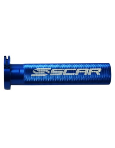 SCAR Throttle Tube Aluminium + Bearing Blue