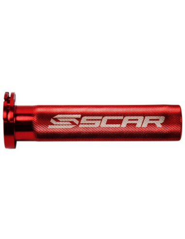 Tub de accelerație SCAR Aluminiu + Rulment Roșu