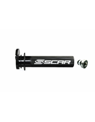 SCAR Throttle Tube Aluminium + Bearing Black