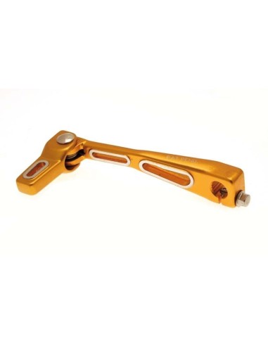 V PARTS Lighty Shift Lever Anodized Aluminium Gold Minarelli AM6