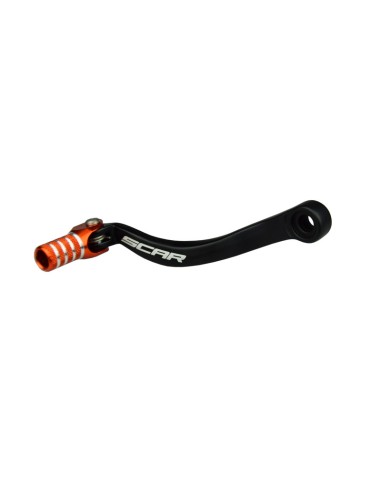 SCAR Shift Lever Matte Black/Orange Endpiece