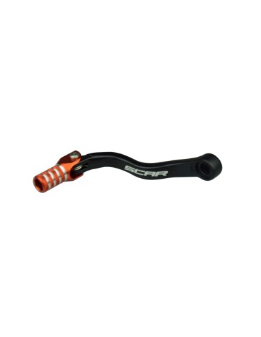 SCAR Shift Lever Matte Black/Orange Endpiece