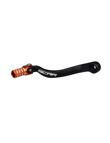 SCAR Shift Lever Matte Black/Orange Endpiece