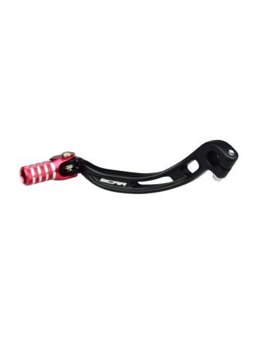 SCAR Gear Shift Lever Black with Red Endpiece