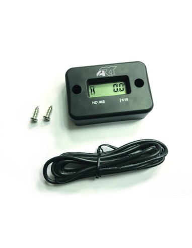 ART Hour Meter With Wire Black