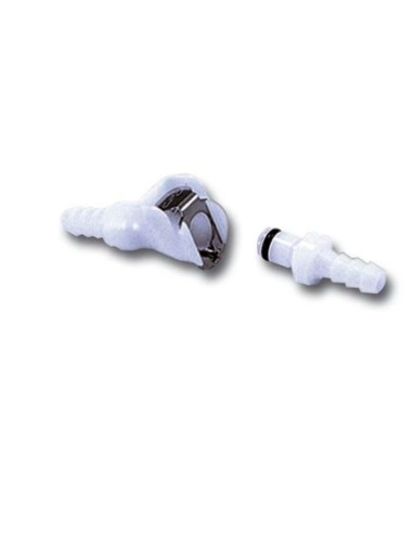 MOTION PRO Quick Connector Ø6mm Double Shut Off White