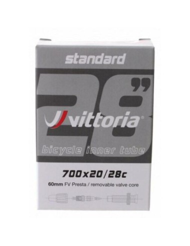 VITTORIA Bicycle Inner Tube Standard 700x20/28c presta RVC 60mm