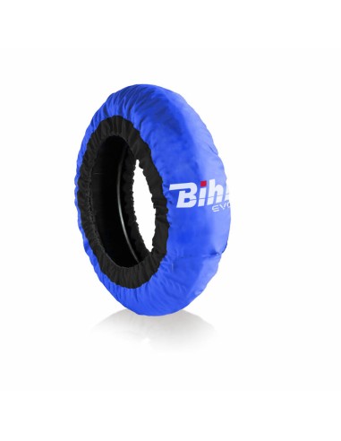 BIHR Home Track EVO2 Autoregulated Tire Warmer Blue Tire Front 120 / Rear 180-200mm