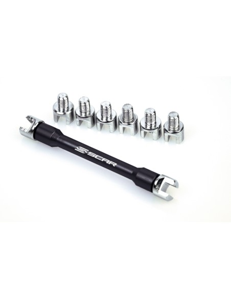 SCAR Spoke Wrench Kit Black