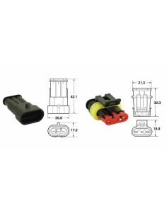 BIHR 3 plugs end set...
