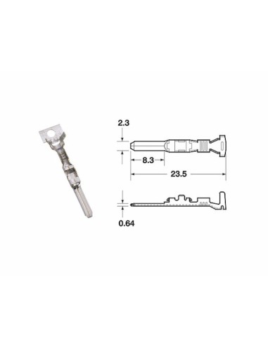 Conector Femelle BIHR 090 seria SMTO Ø0,85mm²/1,25mm² - 50buc