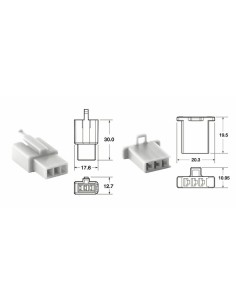 BIHR 3 plugs end set...