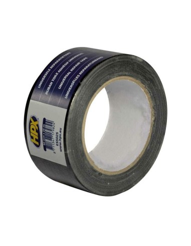 HPX American Duct Tape Black 50mm x 25m