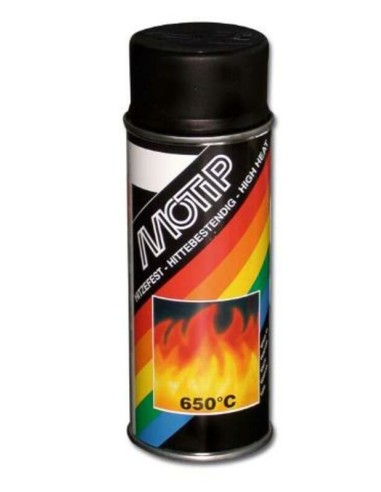 MOTIP Black Heat Resistant Lacquer - spray 400ml