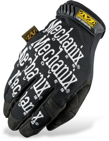 Mănuși MECHANIX Originale Logo Alb Mărimea M