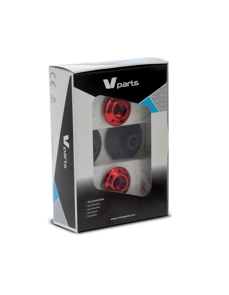 V PARTS Bobbins M8 x 1,25 Red