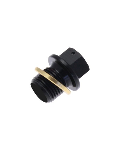 TECNIUM Oil Drain Plug - Aluminium Black M8x1,25x20